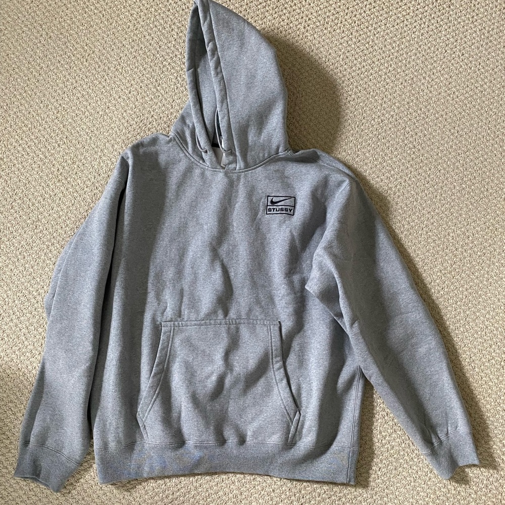 Nike x Stussy Grey Hoodie